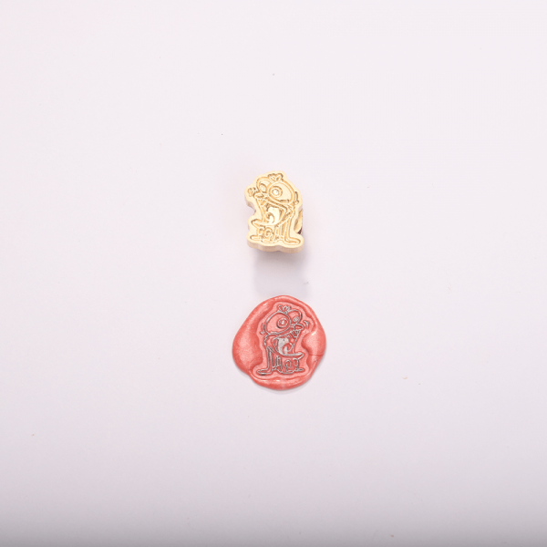 Shaped Wax Seal - Runaway rabbit
