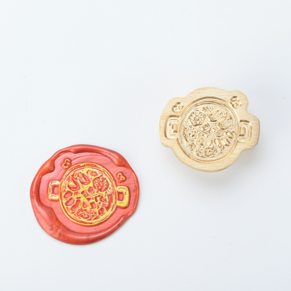 Shaped Wax Seal - Spicy Hot Pot