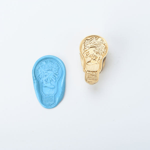 Shaped Wax Seal - Meditation Of The Lamp