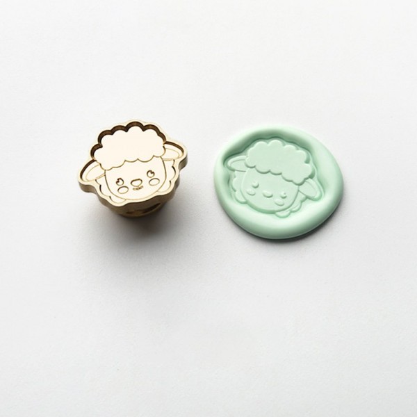 3D Shaped Wax Seal - Sheep