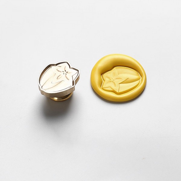 3D Shaped Wax Seal - Carambola