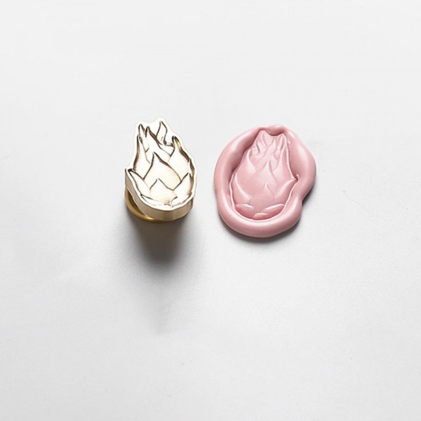 3D Shaped Wax Seal - Pitaya