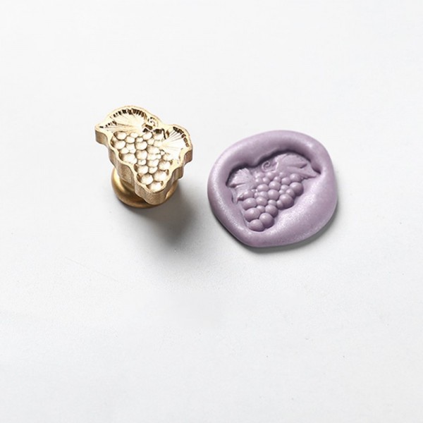 3D Shaped Wax Seal - Grape