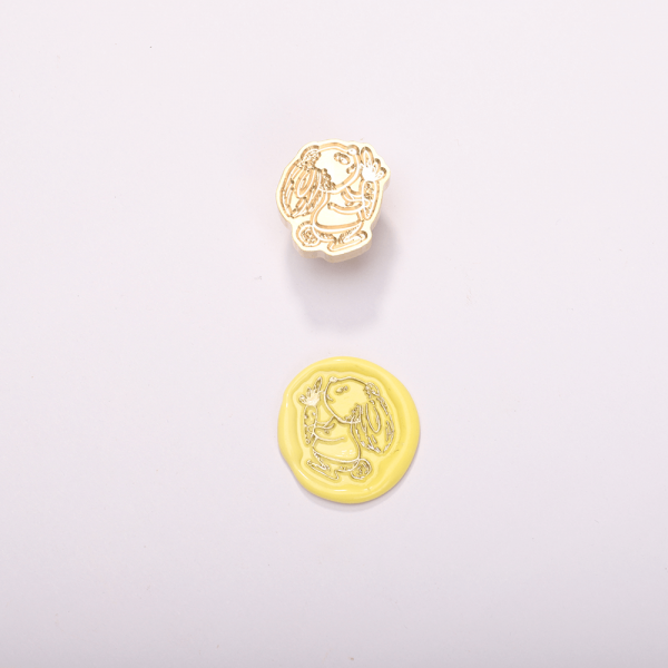Shaped Wax Seal - rabbit
