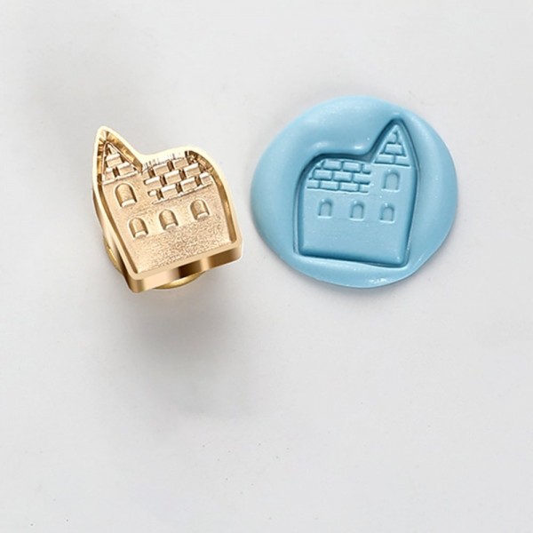 3D Shaped Wax Seal - Small Castle