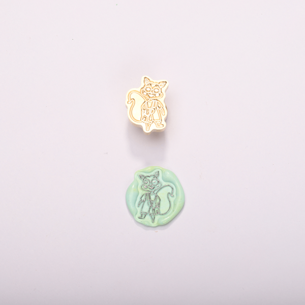 Shaped Wax Seal - fox