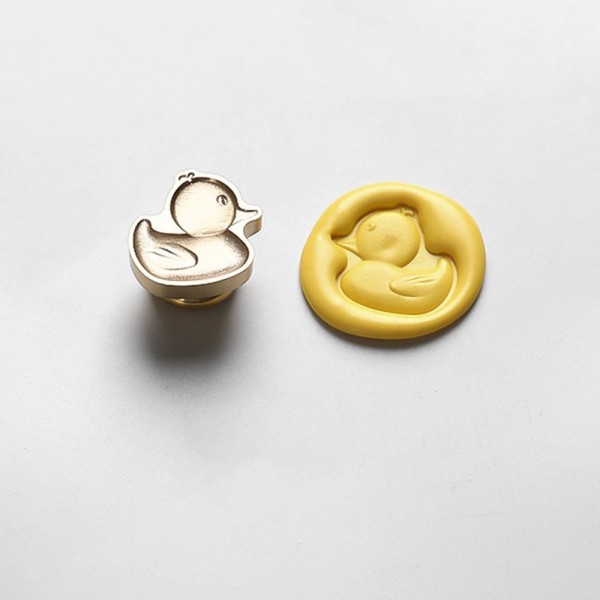 3D Shaped Wax Seal - Little Duck
