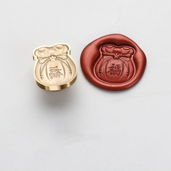 3D Shaped Wax Seal - Lucky Bag