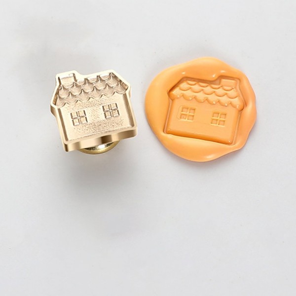 3D Shaped Wax Seal - Small Tile House