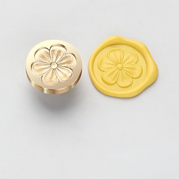 3D Shaped Wax Seal - Winter Jasmine