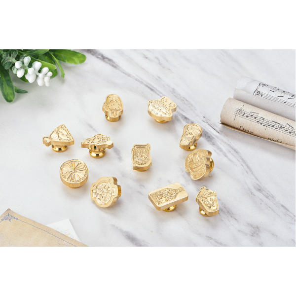 Shaped Wax Seal - Lin In A Bottle