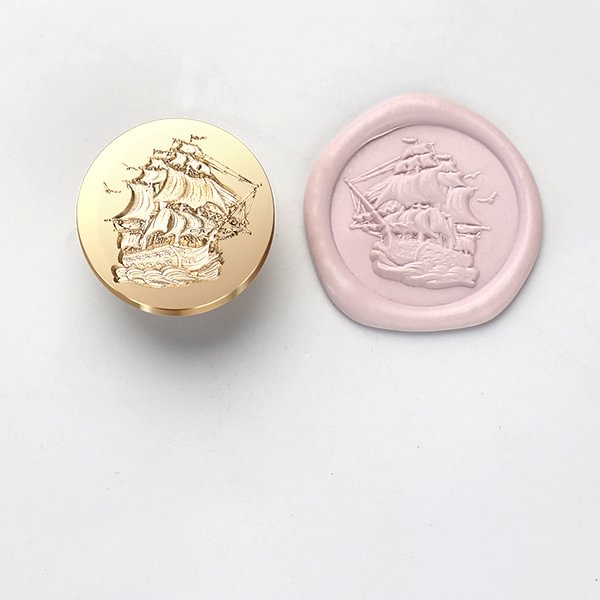 3D Shaped Wax Seal - Voyage