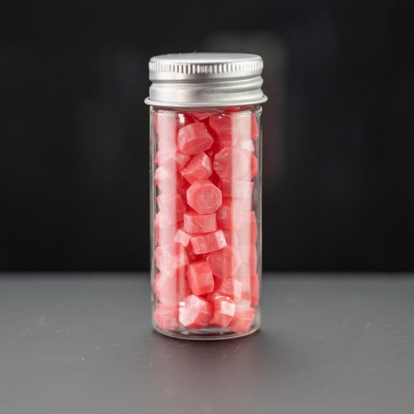 Wax Pellets Bottles Sealing Wax - Instagram Color Peach Red