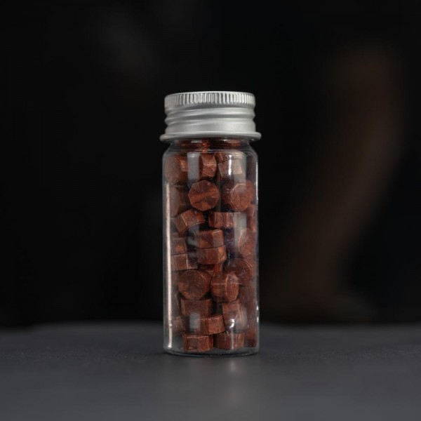 Wax Pellets Bottles Sealing Wax - Red Copper