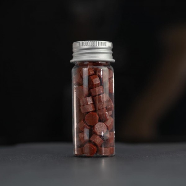 Wax Pellets Bottles Sealing Wax - Crimson