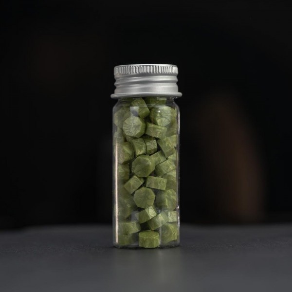 Wax Pellets Bottles Sealing Wax - Mustard