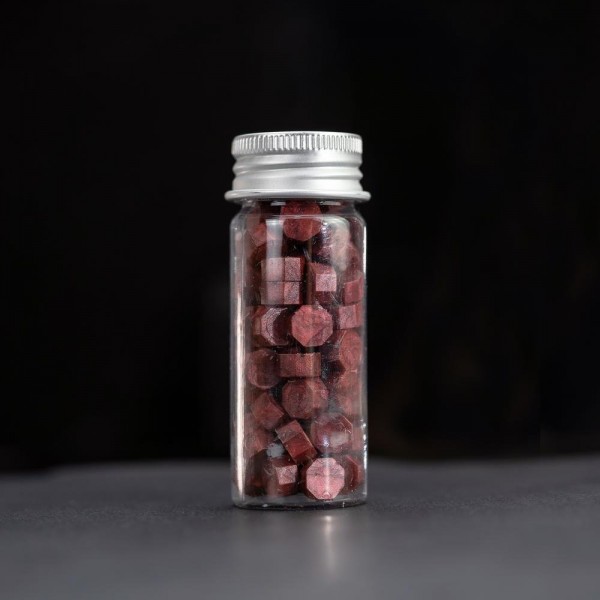 Wax Pellets Bottles Sealing Wax - Maroon