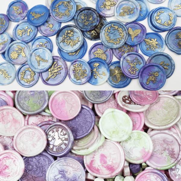 Wax Pellets Bottles Sealing Wax - Instagram Color Honey Orange