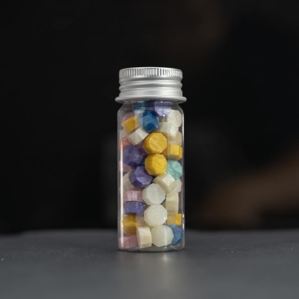 Wax Pellets Bottles Sealing Wax - Crystal Color