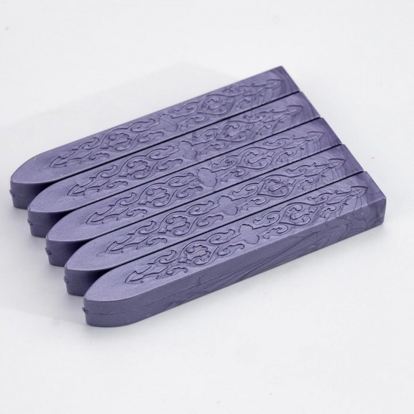 Pearly Purple Sealing Wax Pack Of 5 Sticks