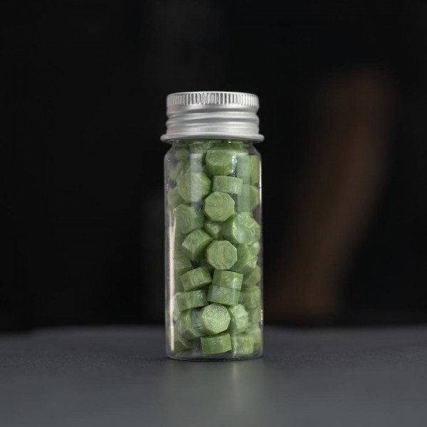 Wax Pellets Bottles Sealing Wax - Green