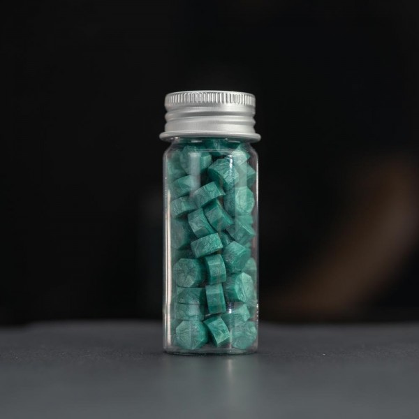 Wax Pellets Bottles Sealing Wax - Aqua Green