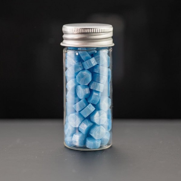 Wax Pellets Bottles Sealing Wax - Instagram Color Light Lake Blue