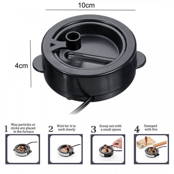 ELECTRIC SEALING WAX MELTING POT -  60W Heater