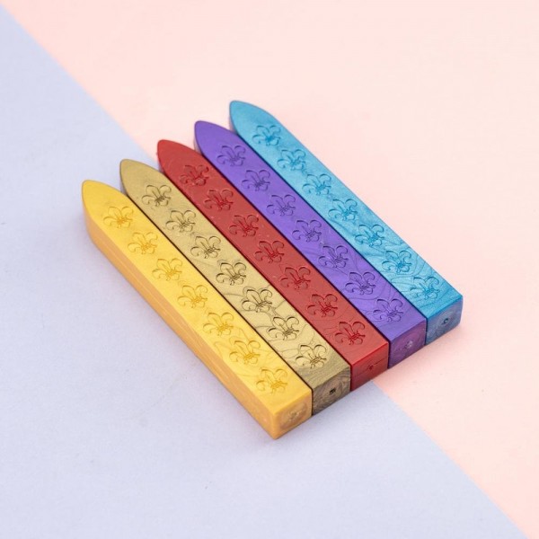 Sealing Wax Pack of 5 Sticks Random 5 Colors