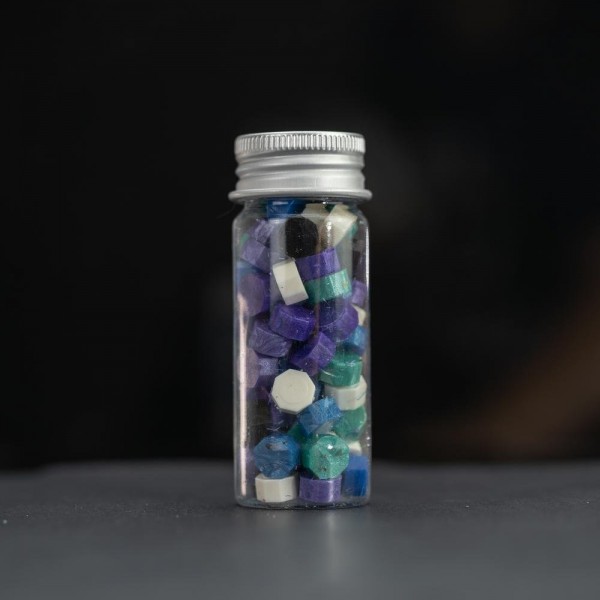 Wax Pellets Bottles Sealing Wax - Starry Sky