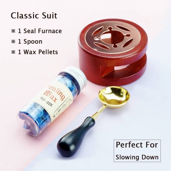 Classic Suit: Recommended For The First Try! SEALING WAX MELTING SET