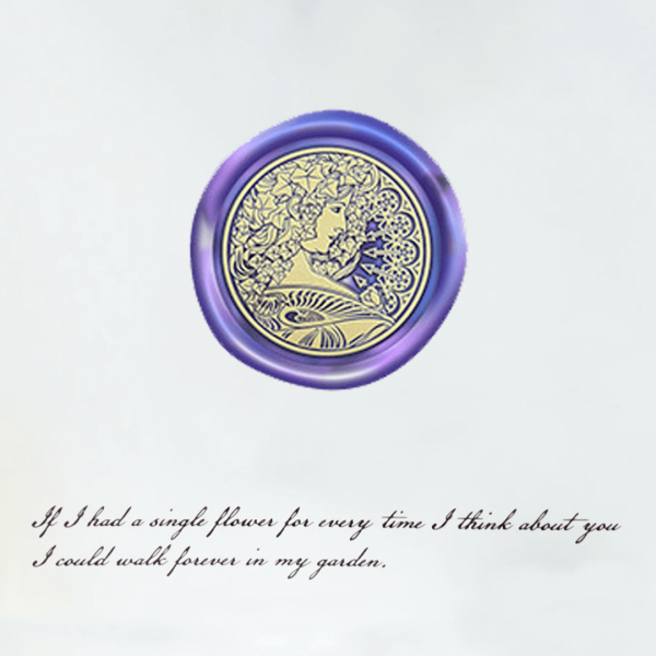 Mucha-Ivy Wax Seal Stamp