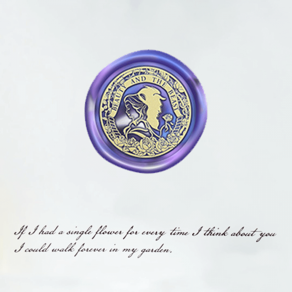 Beauty & The Beast Wax Seal Stamp