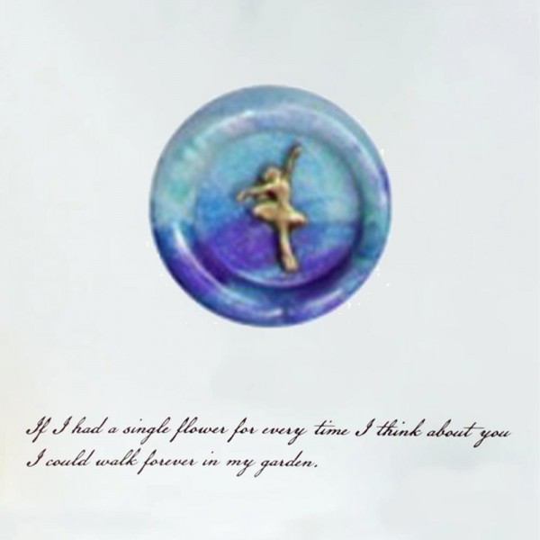 12MM Series Ballet Girl  - Wax Seal Stamp