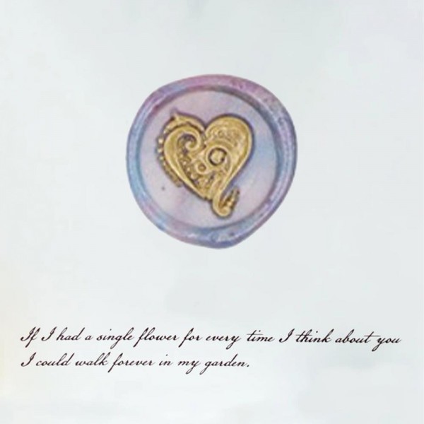 15MM Series Love & Heart  - Wax Seal Stamp