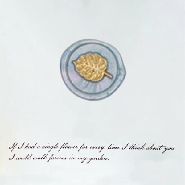 12MM Series Leaf  - Wax Seal Stamp