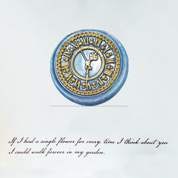 Roman Clock Wax Seal Stamp