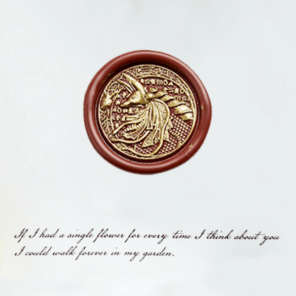 3D Relief Anubis Wax Seal Stamp