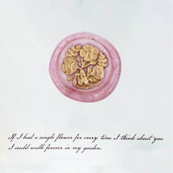 15MM Series Flowers  - Wax Seal Stamp