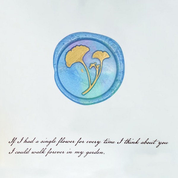 Flowers And Plants Wax Seal Stamp