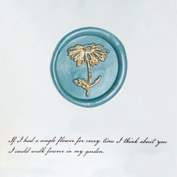 Flowers And Plants Wax Seal Stamp