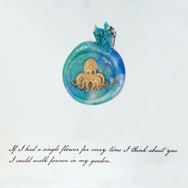 12MM Series Octopus  - Wax Seal Stamp