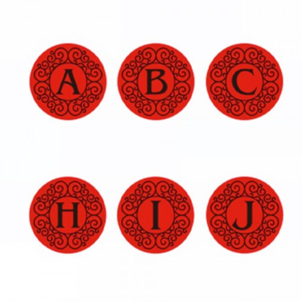 Cloud Letter A-Z &  Wax Seal Stamp