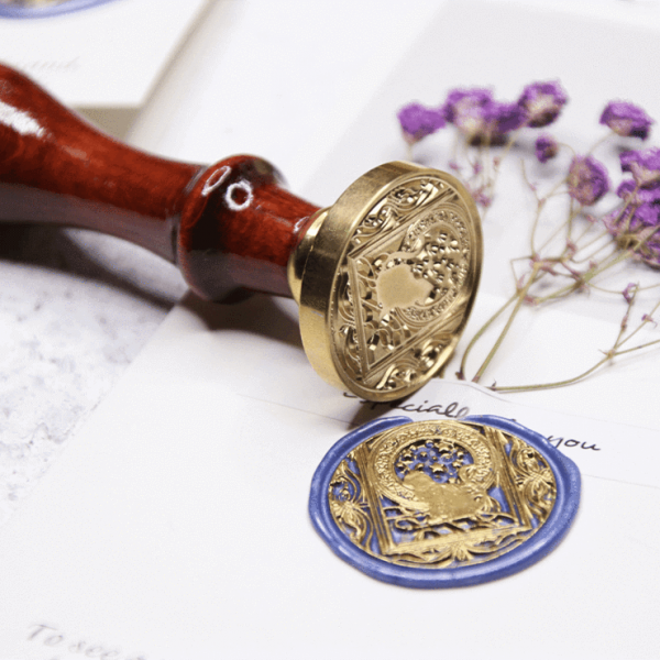 Crown Letter A-Z &  Wax Seal Stamp