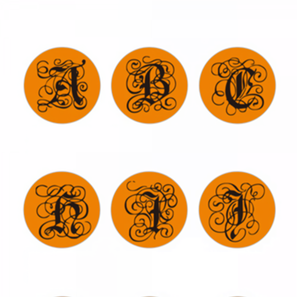 Gothic 058 Letter A-Z &  Wax Seal Stamp