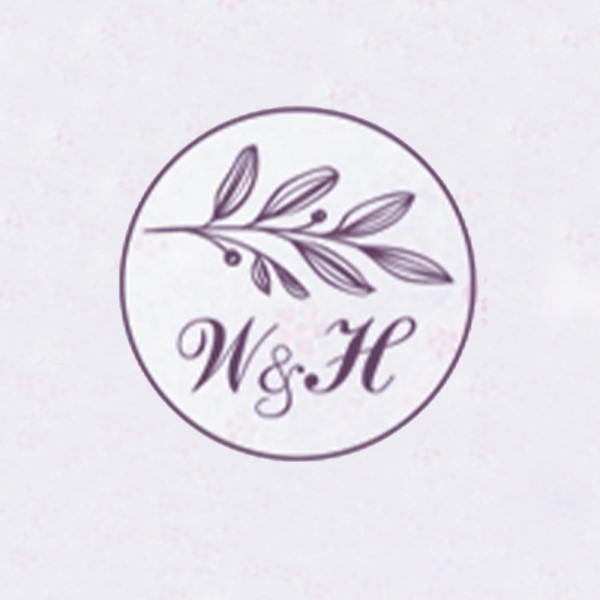 Personalized Double Initials Wax Seal Stamp Design Your Own - Style 473-25MM