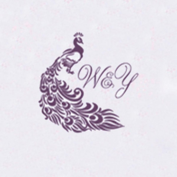 Personalized Double Initials Wax Seal Stamp Design Your Own - Style 474-25MM