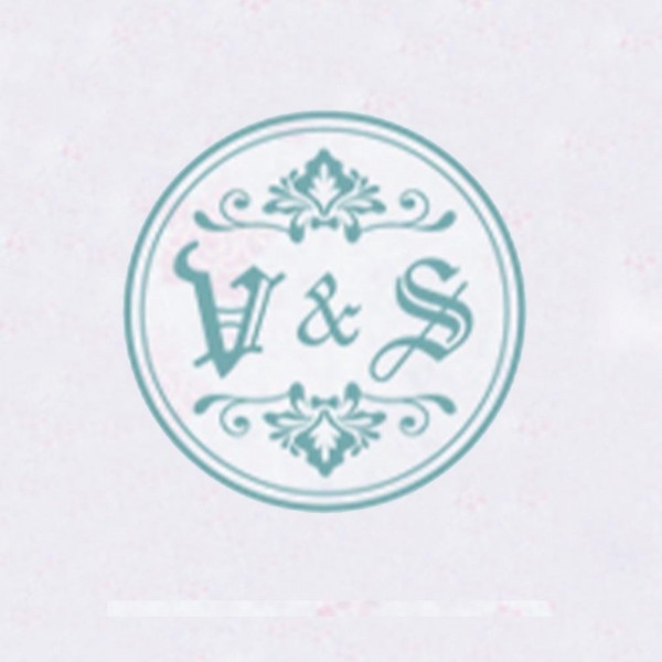 Personalized Double Initials Wax Seal Stamp Design Your Own - Style 239-25MM