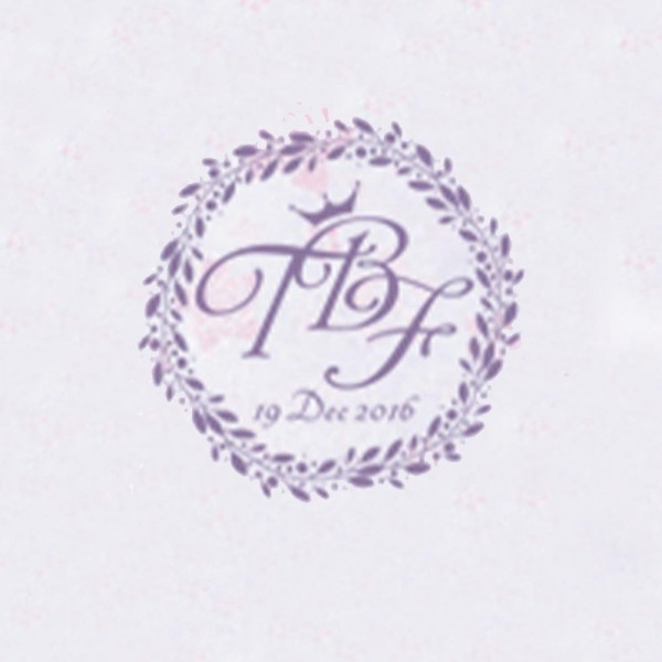 Personalized Initials with Date Wax Seal Stamp Design Your Own - Style 302-25MM