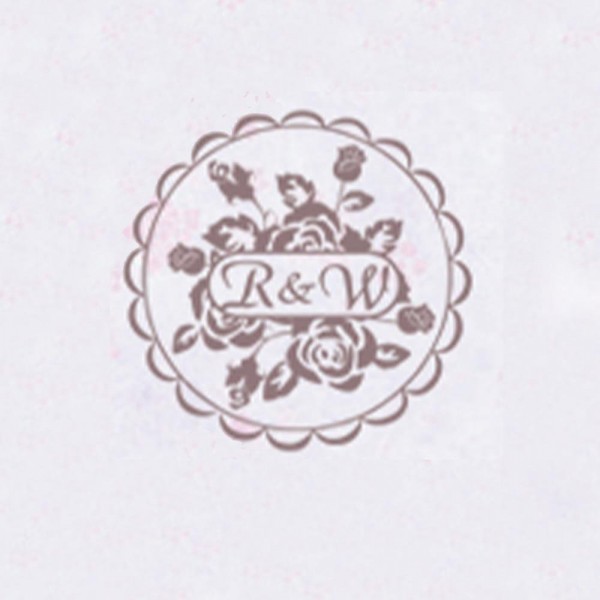 Personalized Initials Wax Seal Stamp Design Your Own - Style 285-25MM